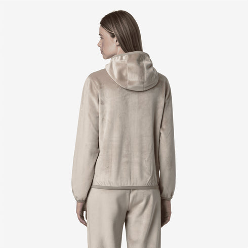 Felpa Donna LILY VELOUR POLAR REVERSIBLE